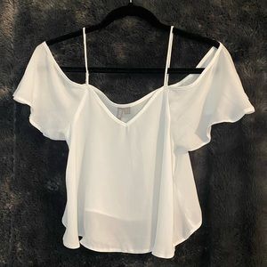 ASOS white cropped tank